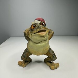 Vintage Sealmark Basketball Frog Figurine (2001)